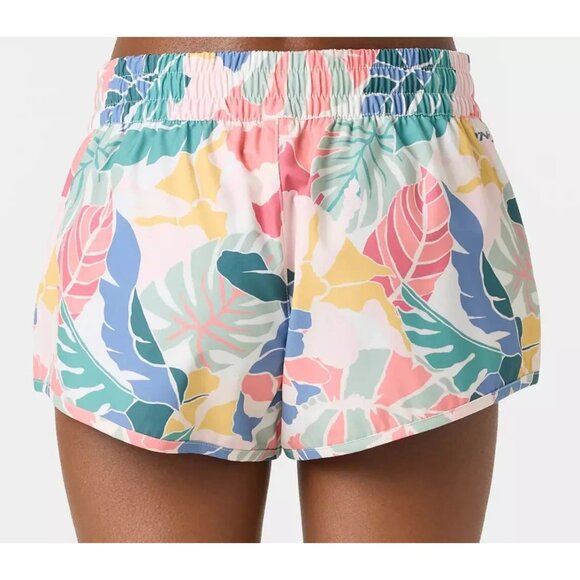 O'NEILL WOMENS SALTWATER ESSENTIALS BALBOA PRINTED 2" ELASTIC BOARDSHORTS Small - Picture 7 of 9
